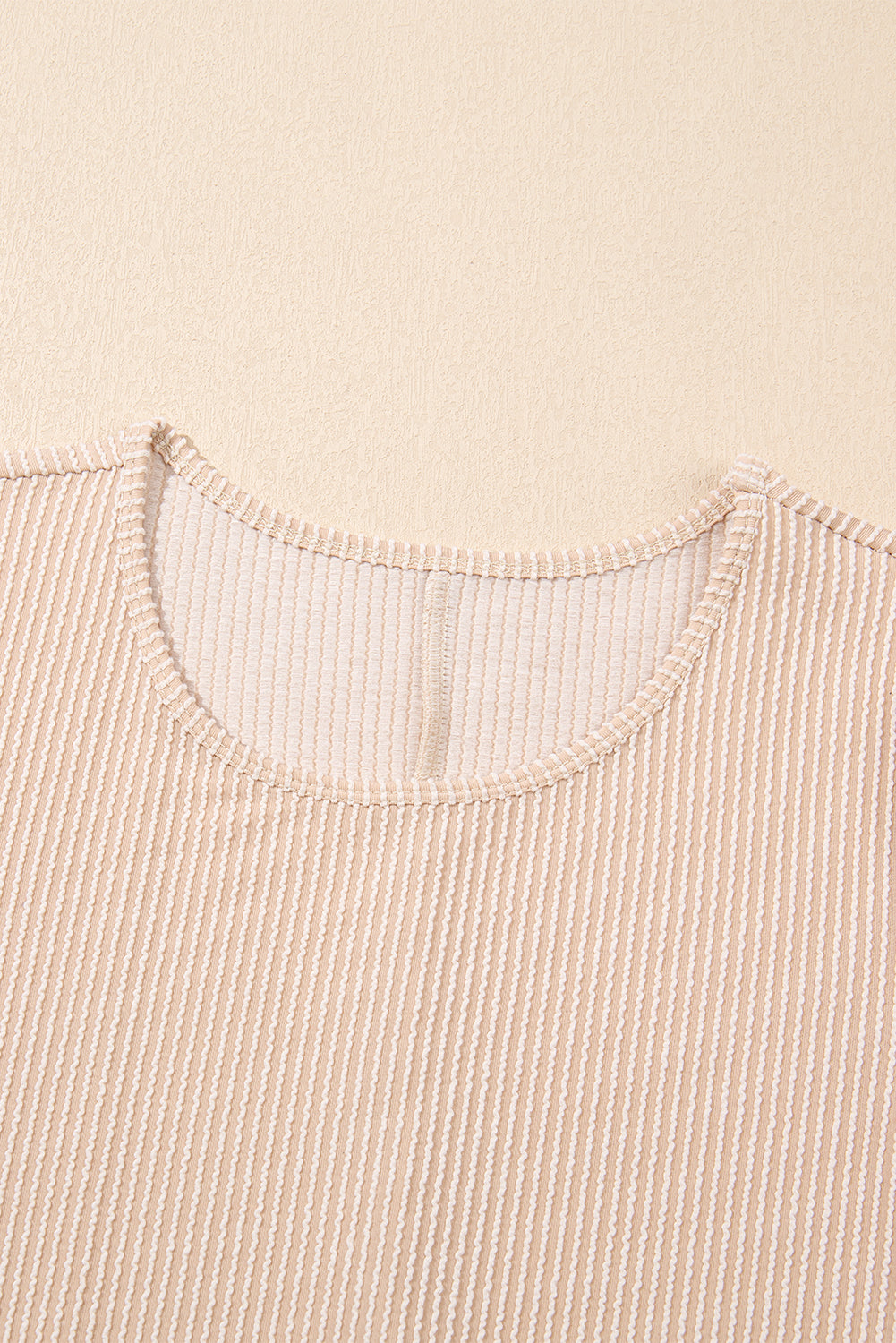 Mint Green Corded Knit Crew Neck Puff Sleeve Shift Mini Dress